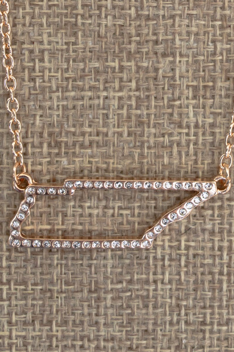Tennessee Luxe Crystal Goldtone Necklace - Wholesale Accessory Market