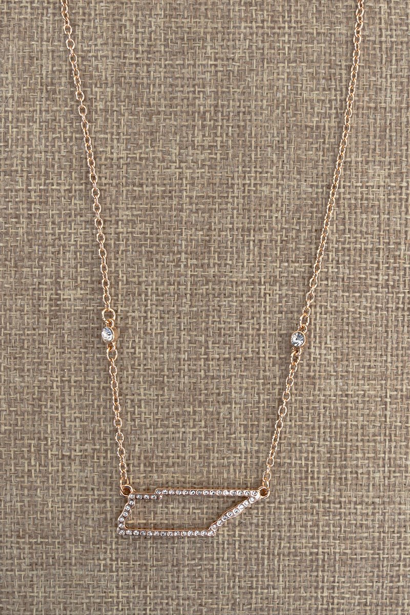 Tennessee Luxe Crystal Goldtone Necklace - Wholesale Accessory Market