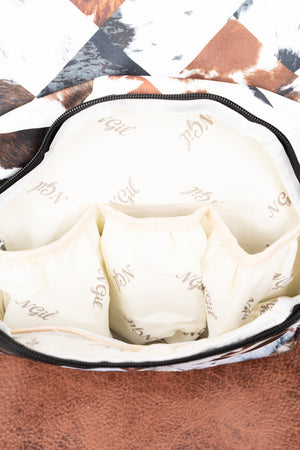 NGIL Patchwork Patsy Diaper Bag Backpack