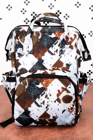NGIL Patchwork Patsy Diaper Bag Backpack