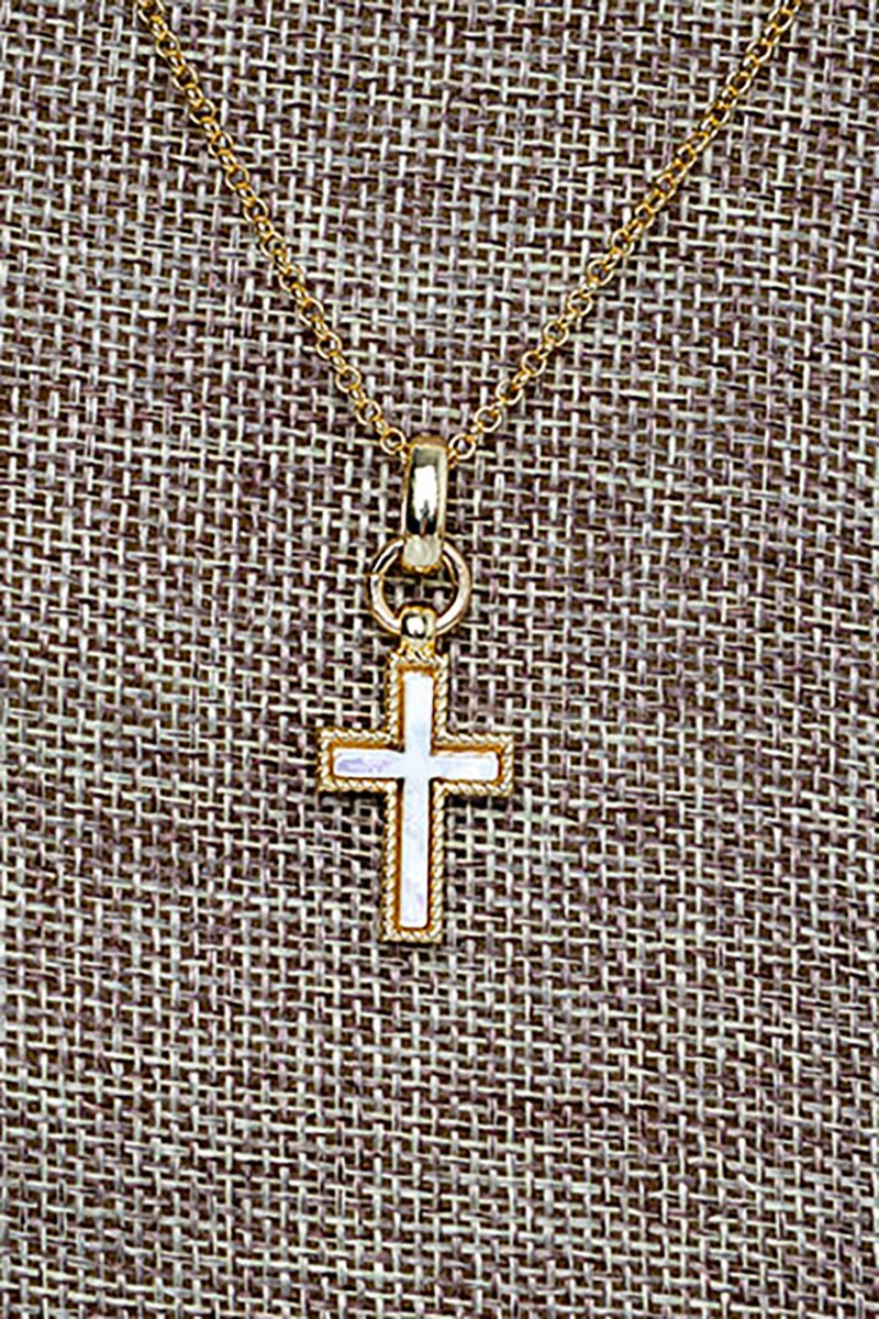 Crystal Avenue Quiet Grace Goldtone Necklace - Wholesale Accessory Market
