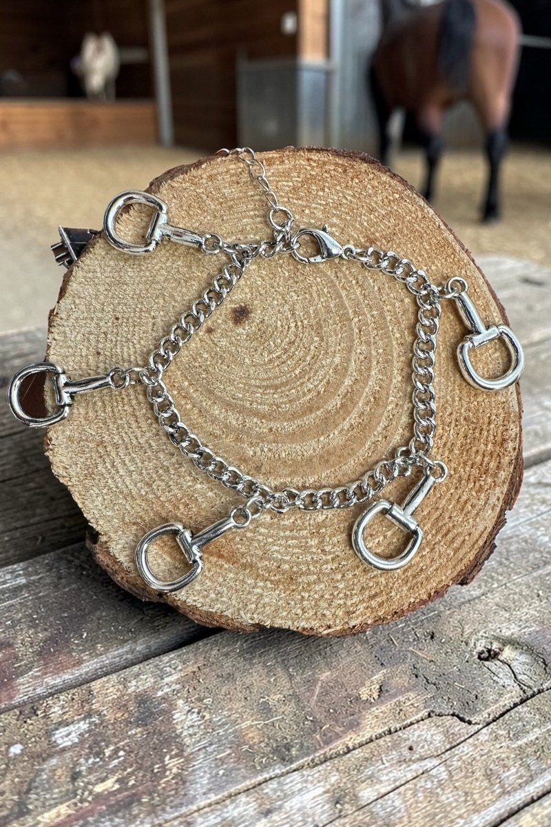 TIPI Arena Standard Silvertone Charm Bracelet - Wholesale Accessory Market