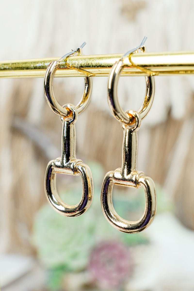 TIPI Barn Classic Goldtone Hoop Earrings - Wholesale Accessory Market