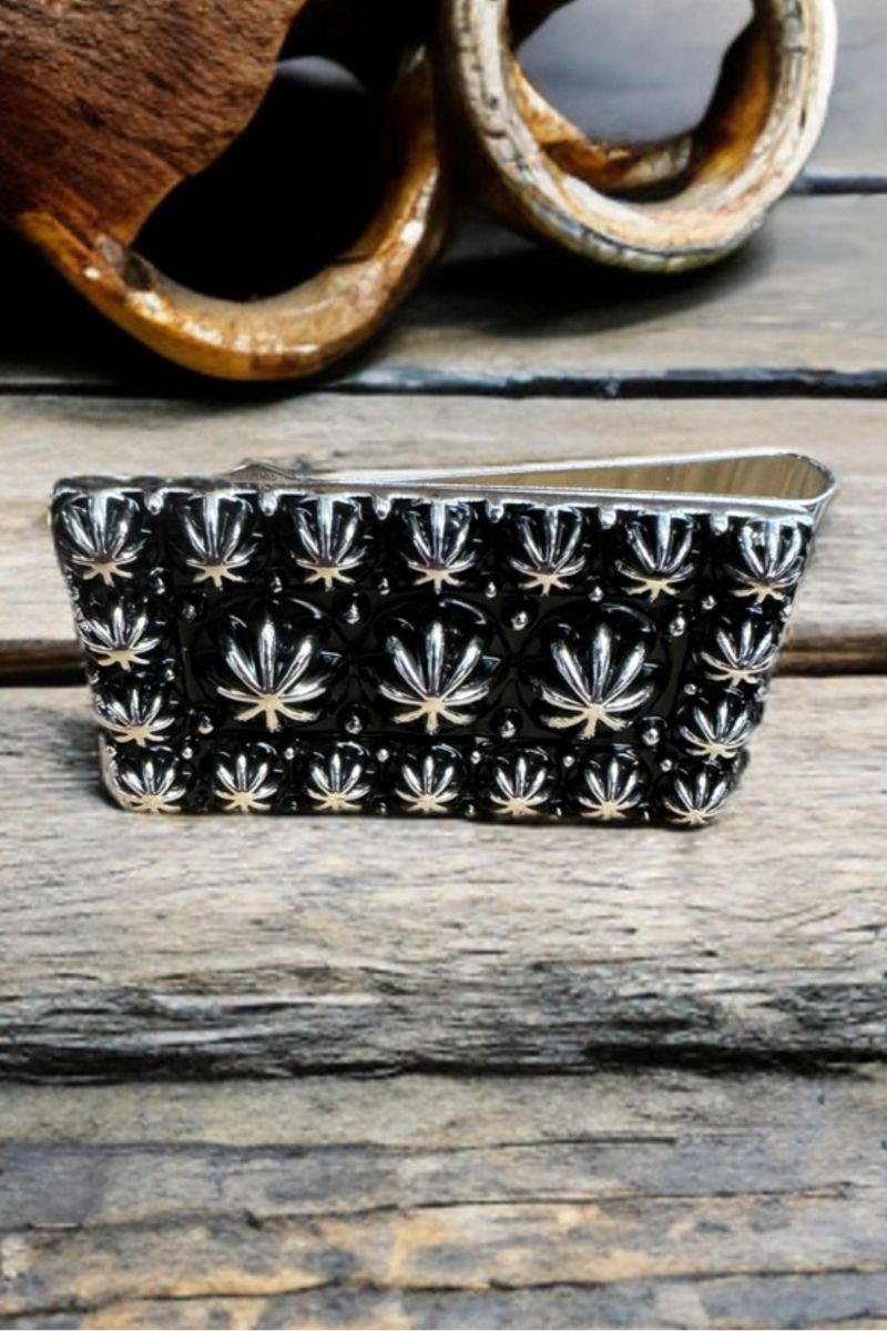 TIPI Ricochet Ridge Silvertone Money Clip - Wholesale Accessory Market