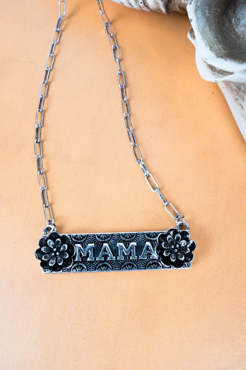 TIPI Prairie Mama Silvertone Necklace - Wholesale Accessory Market