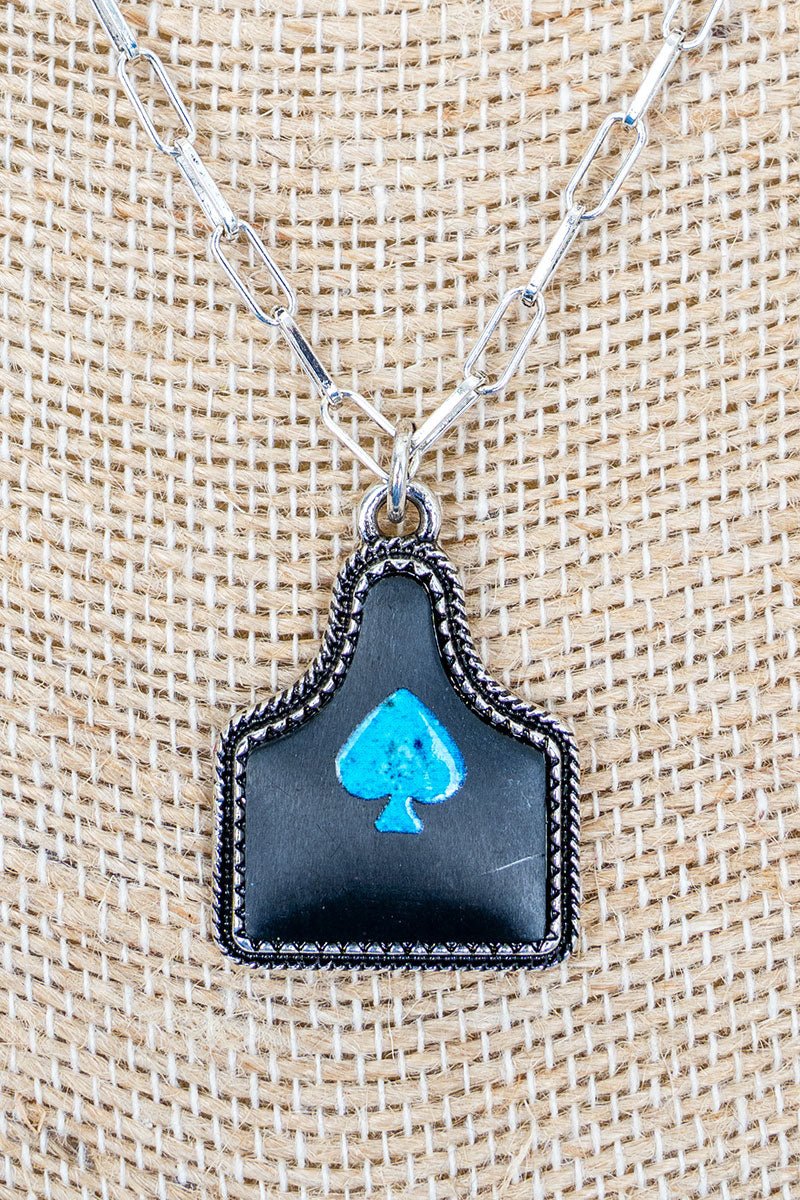 TIPI Shadow Deal Tag Silvertone Necklace - Wholesale Accessory Market