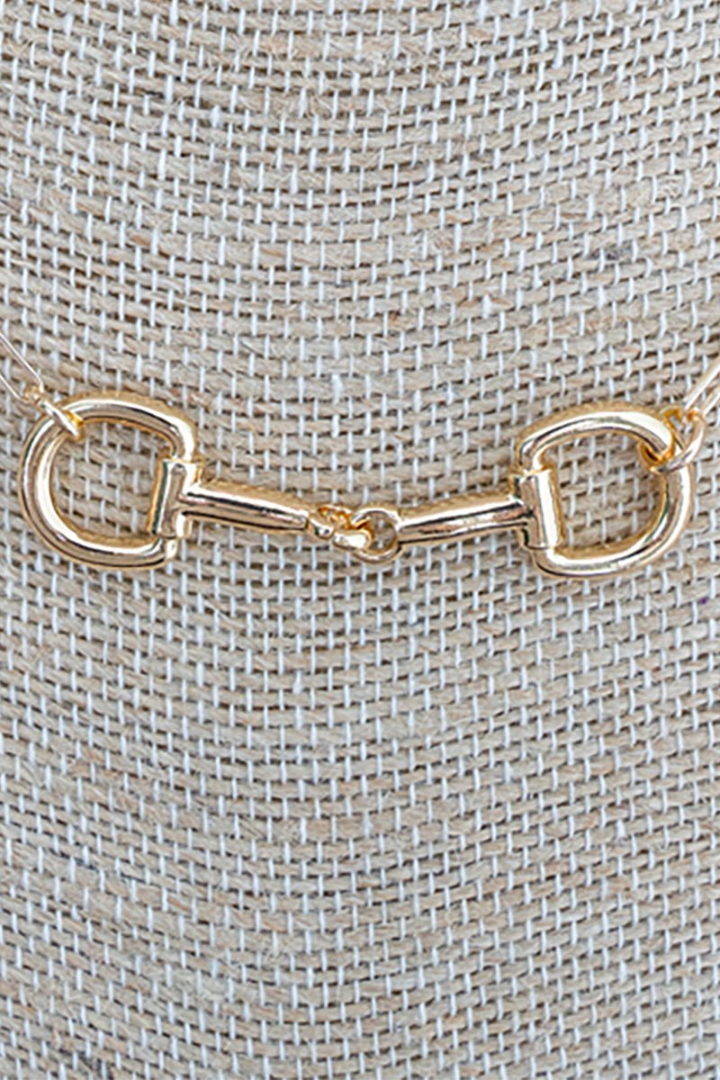 TIPI Bridle Row Goldtone Necklace - Wholesale Accessory Market