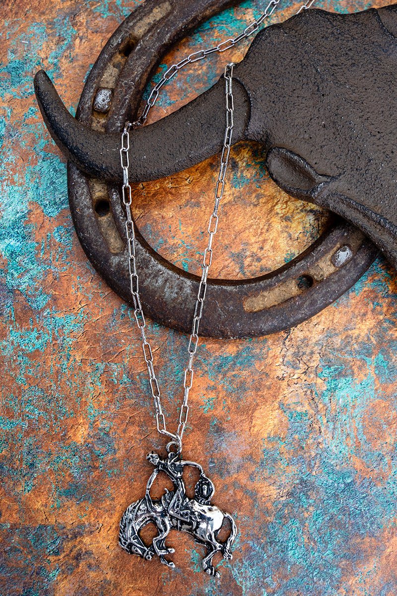 TIPI Wildhorse Ridge Silvertone Necklace - Wholesale Accessory Market