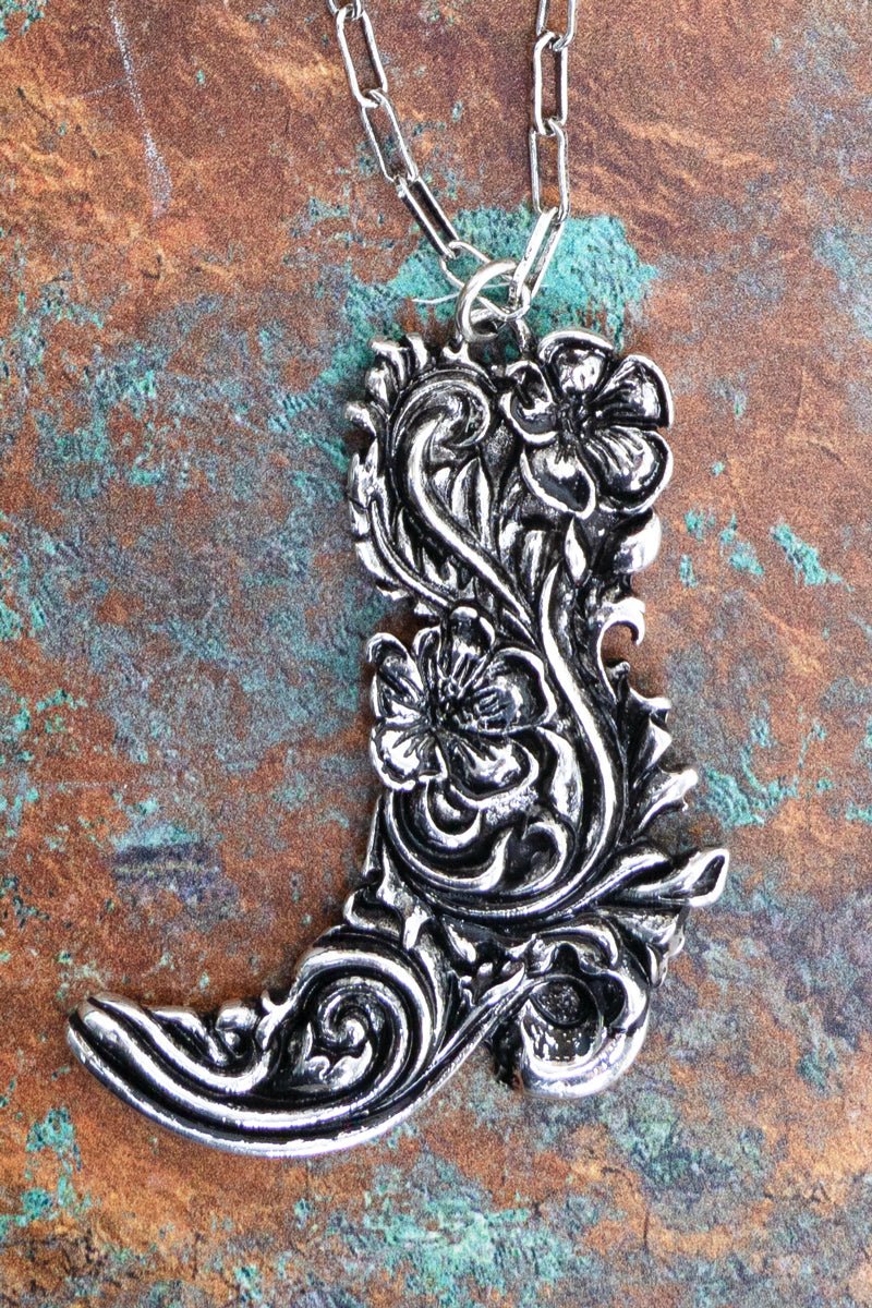 TIPI Rosalie Trail Silvertone Necklace - Wholesale Accessory Market