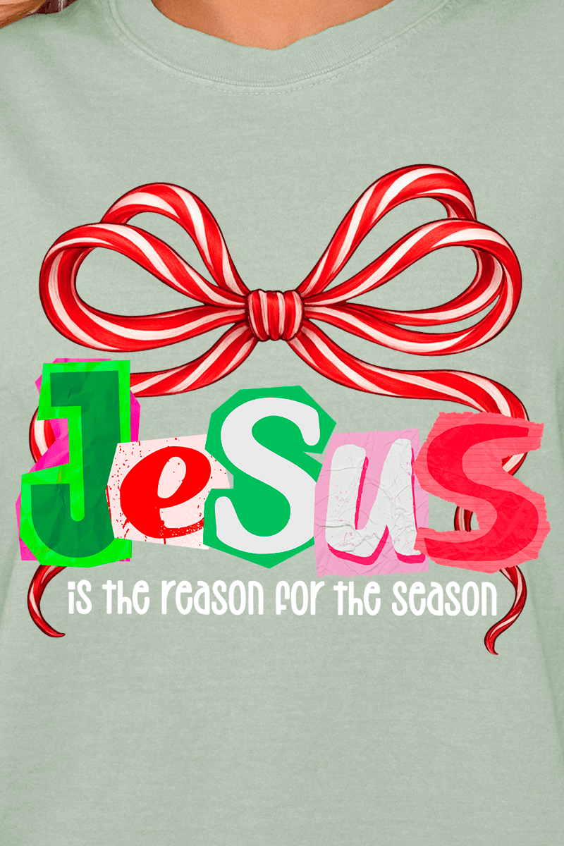 Coquette Jesus Is The Reason Ready To Press DTF Transfer - Wholesale Accessory Market