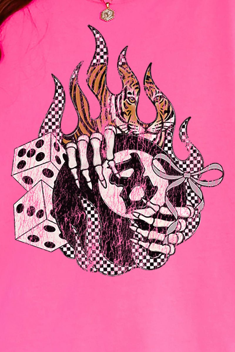 Flamin' 8 Ball Ready To Press DTF Transfer - Wholesale Accessory Market