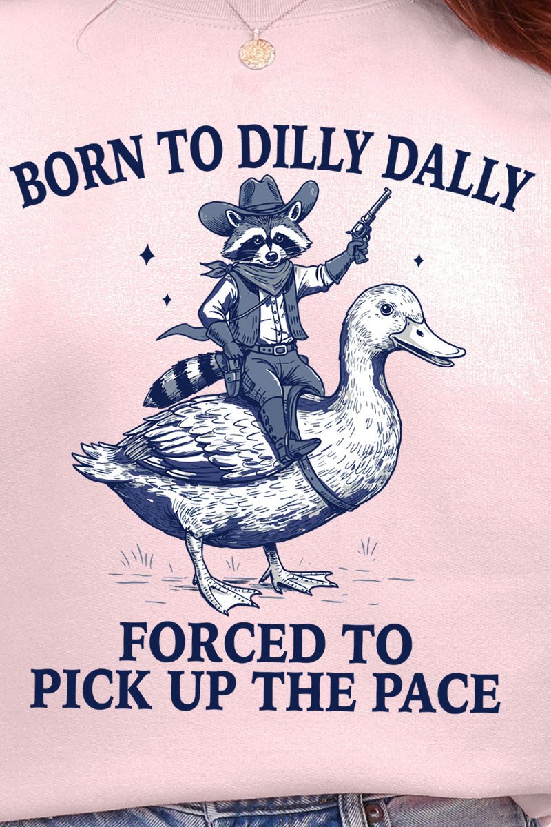 Forced To Pick Up The Pace Ready To Press DTF Transfer - Wholesale Accessory Market