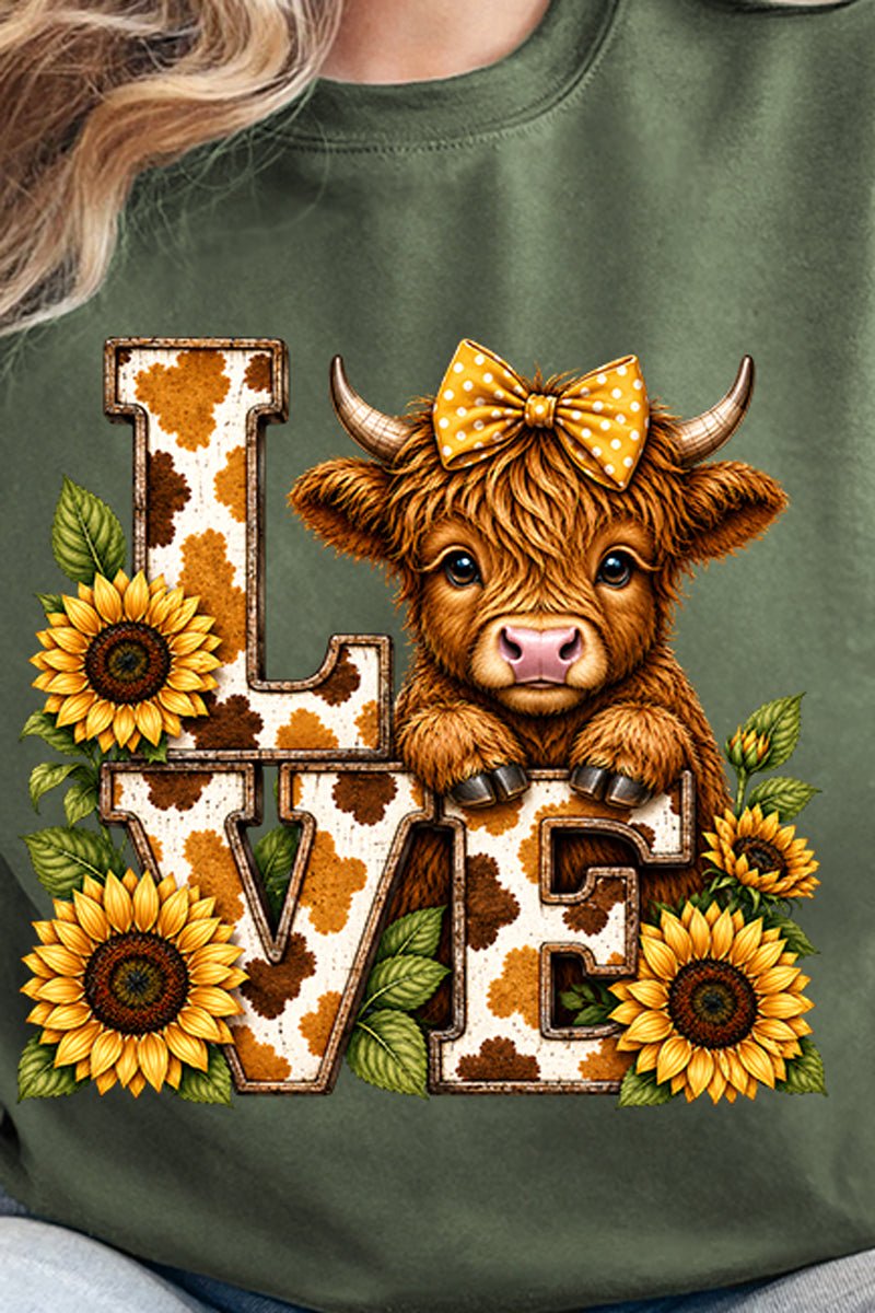 Little Highland Love Ready To Press DTF Transfer - Wholesale Accessory Market