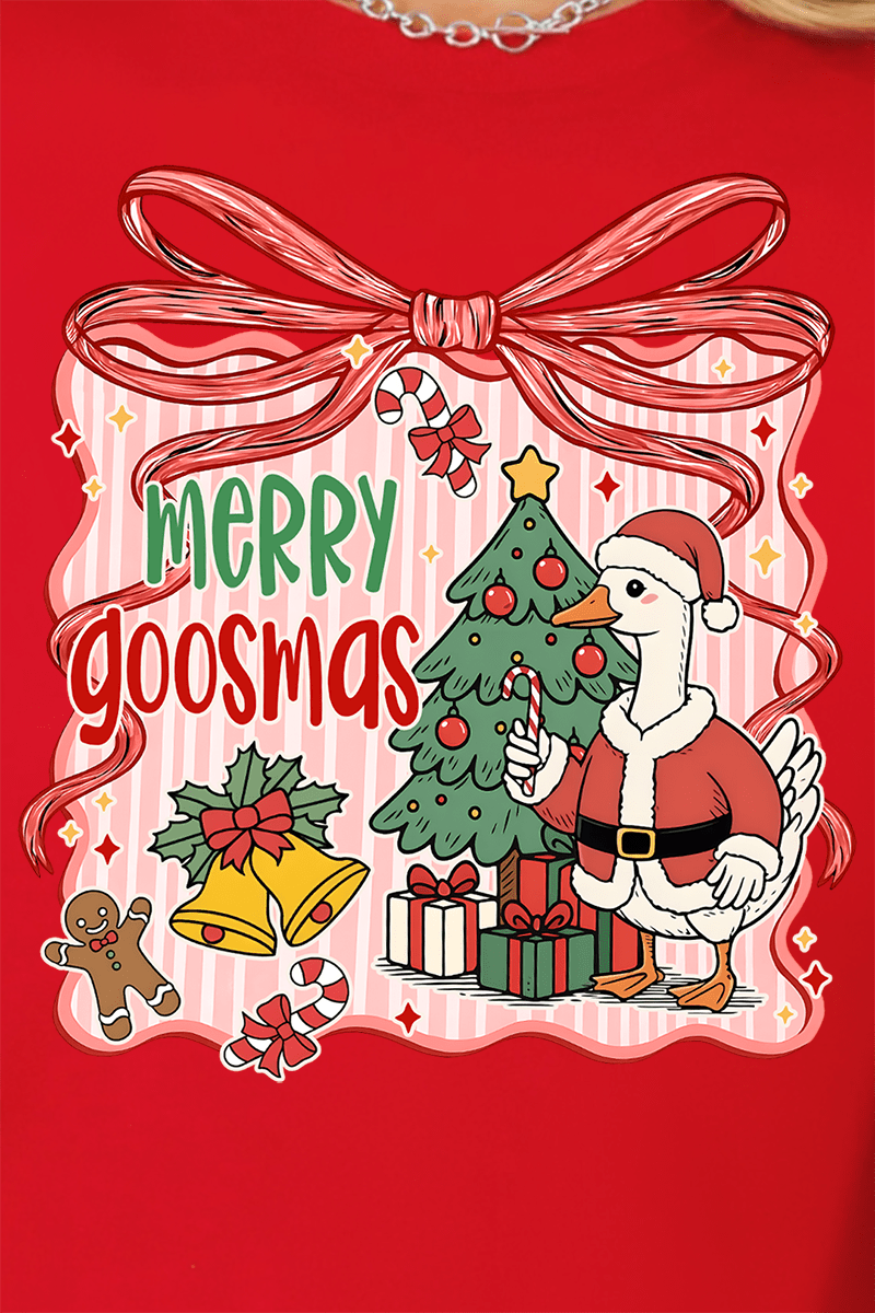 Merry Goosmas Ready To Press DTF Transfer - Wholesale Accessory Market