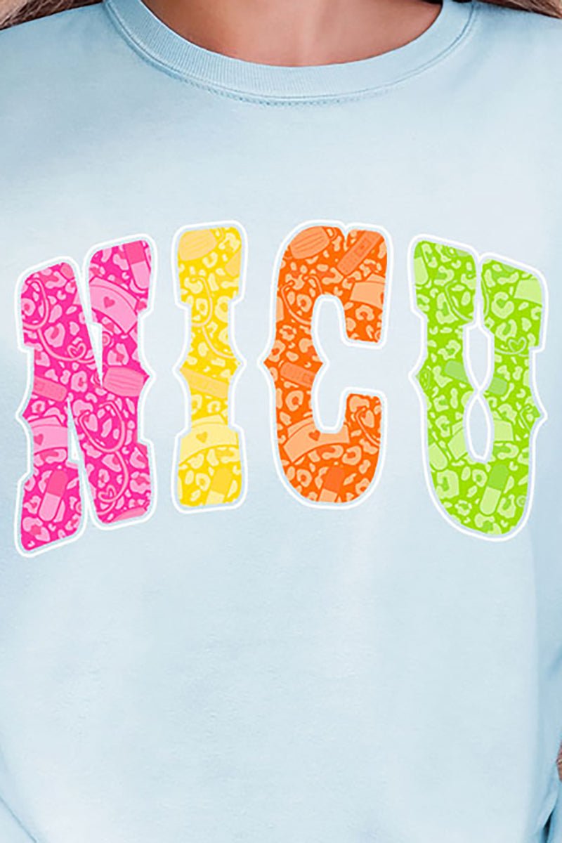 NICU Neon Care Crew Ready To Press DTF Transfer - Wholesale Accessory Market