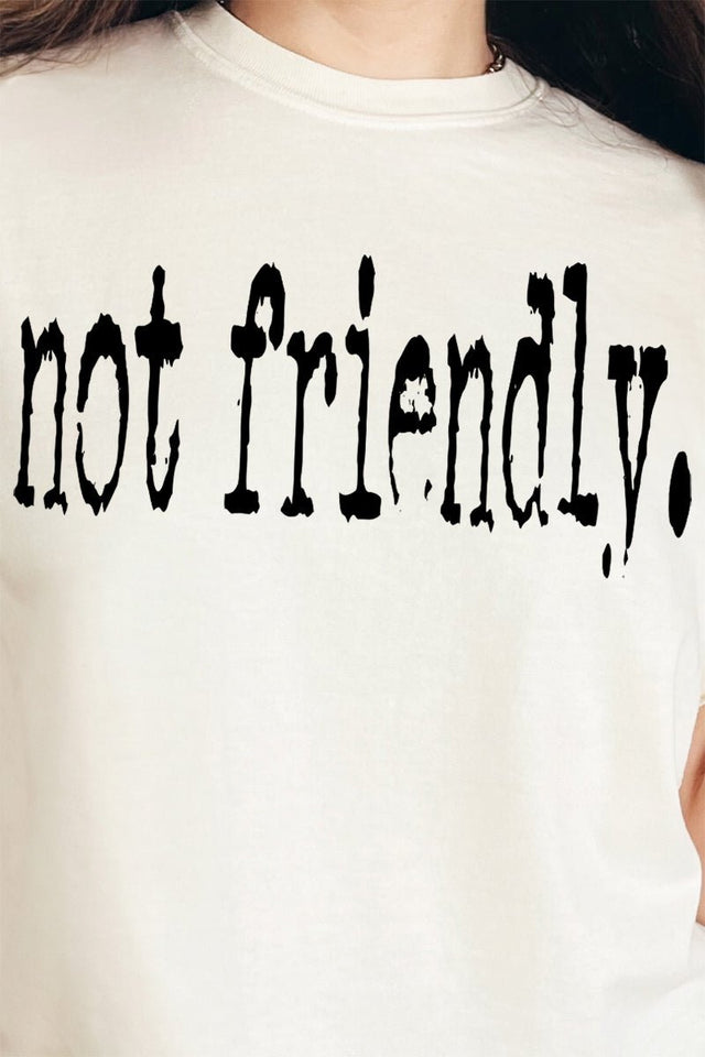 Not Friendly Ready To Press DTF Transfer - Wholesale Accessory Market