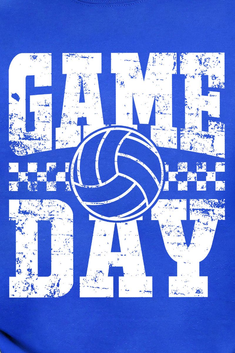 Retro Volleyball Game Day Ready To Press DTF Transfer - Wholesale Accessory Market