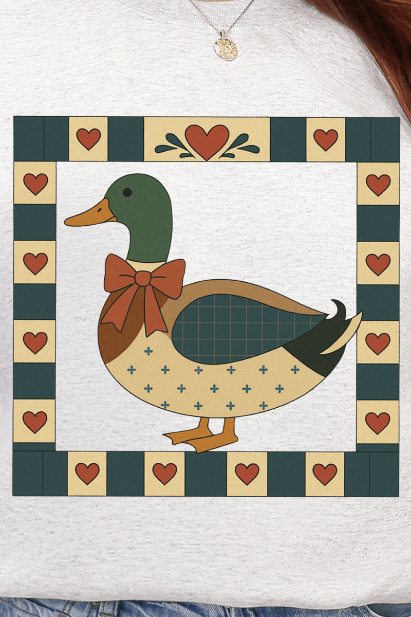 Sunday Mallard Ready To Press DTF Transfer - Wholesale Accessory Market