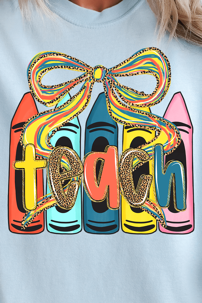 Teach And Tie Ready To Press DTF Transfer - Wholesale Accessory Market