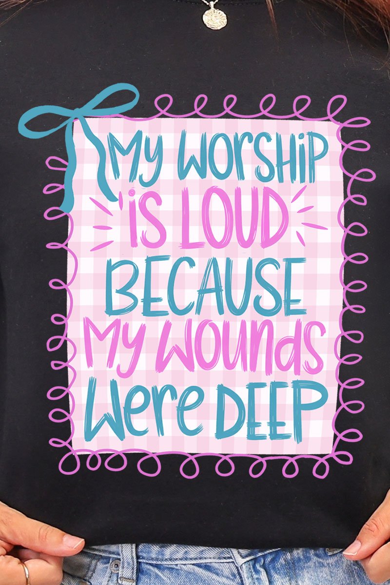Worship Loud Ready To Press DTF Transfer - Wholesale Accessory Market