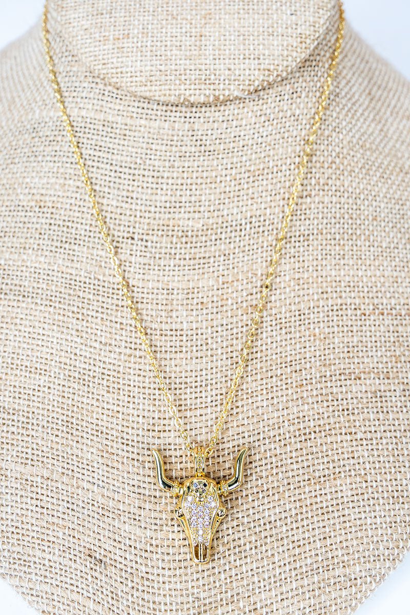 Shiny Luxe Stellar Sky Goldtone Necklace - Wholesale Accessory Market