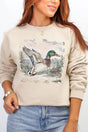 Mallard Mountains Vintage Heavy Blend Crew Sweatshirt - Wholesale Accessory Market