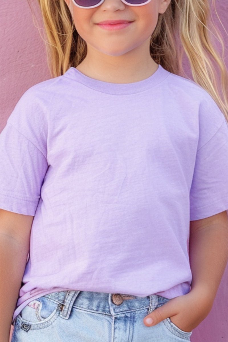 Shades Of Pink/Purple/Orange Comfort Colors Youth T-Shirt - Wholesale Accessory Market
