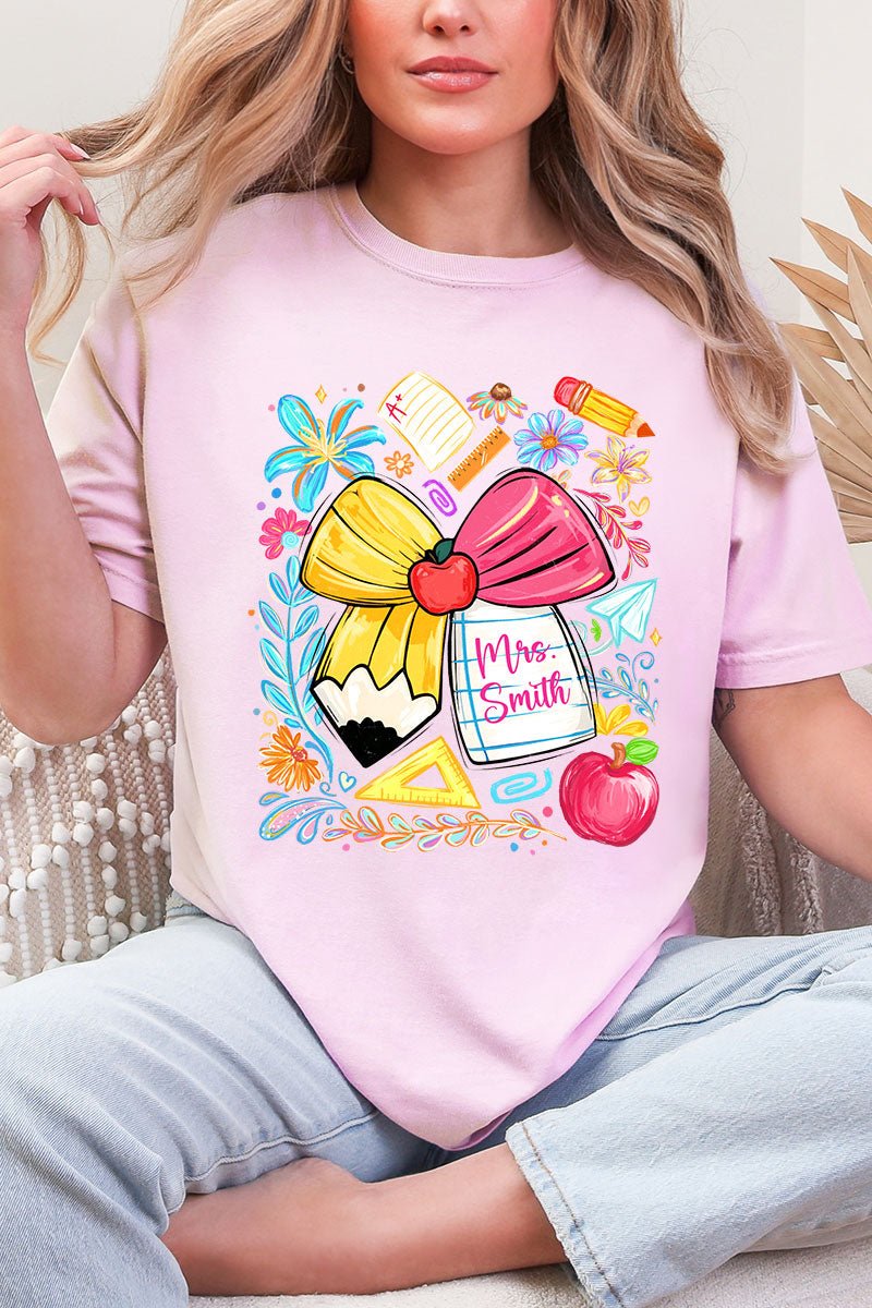 Personalized Sweet School Days Comfort Colors Adult Ring-Spun Cotton Tee - Wholesale Accessory Market