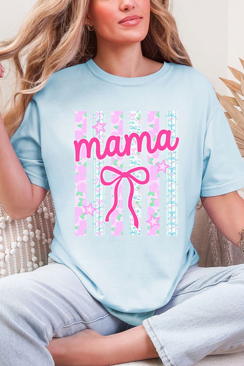 Personalized Bow - tiful Garden Comfort Colors Adult Ring - Spun Cotton Tee *Choose Your Name - Wholesale Accessory Market