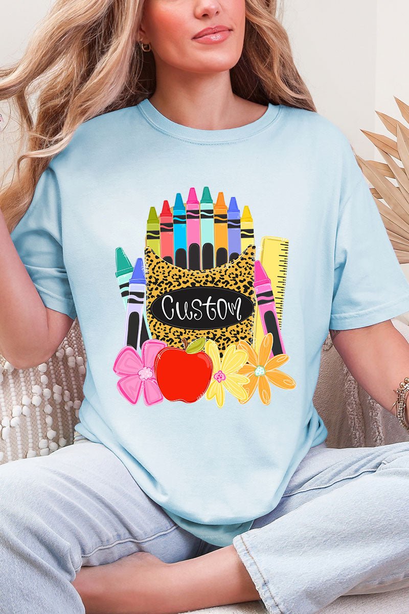 Personalized Teaching In Full Color Comfort Colors Adult Ring-Spun Cotton Tee *Enter Your Name - Wholesale Accessory Market