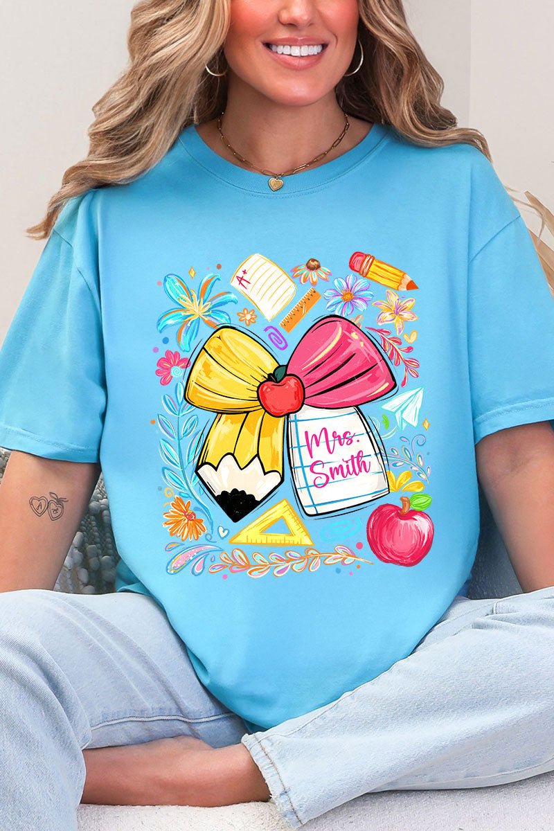 Personalized Sweet School Days Comfort Colors Adult Ring-Spun Cotton Tee - Wholesale Accessory Market