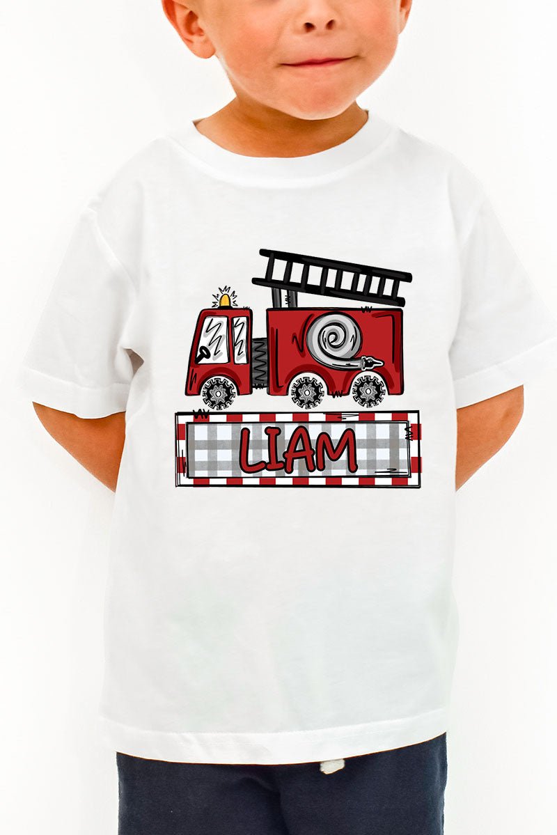 Toddler Personalized Rescue Ready Fine Jersey Tee *Personalize Your Name - Wholesale Accessory Market