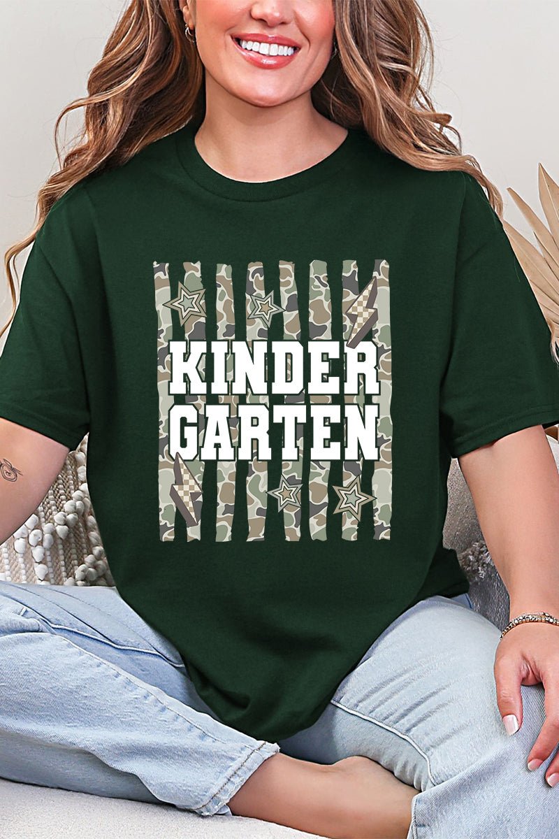 Camo School Era: Pre-K To Fifth Grade Short Sleeve Relaxed Fit T-Shirt *Choose Your Grade - Wholesale Accessory Market