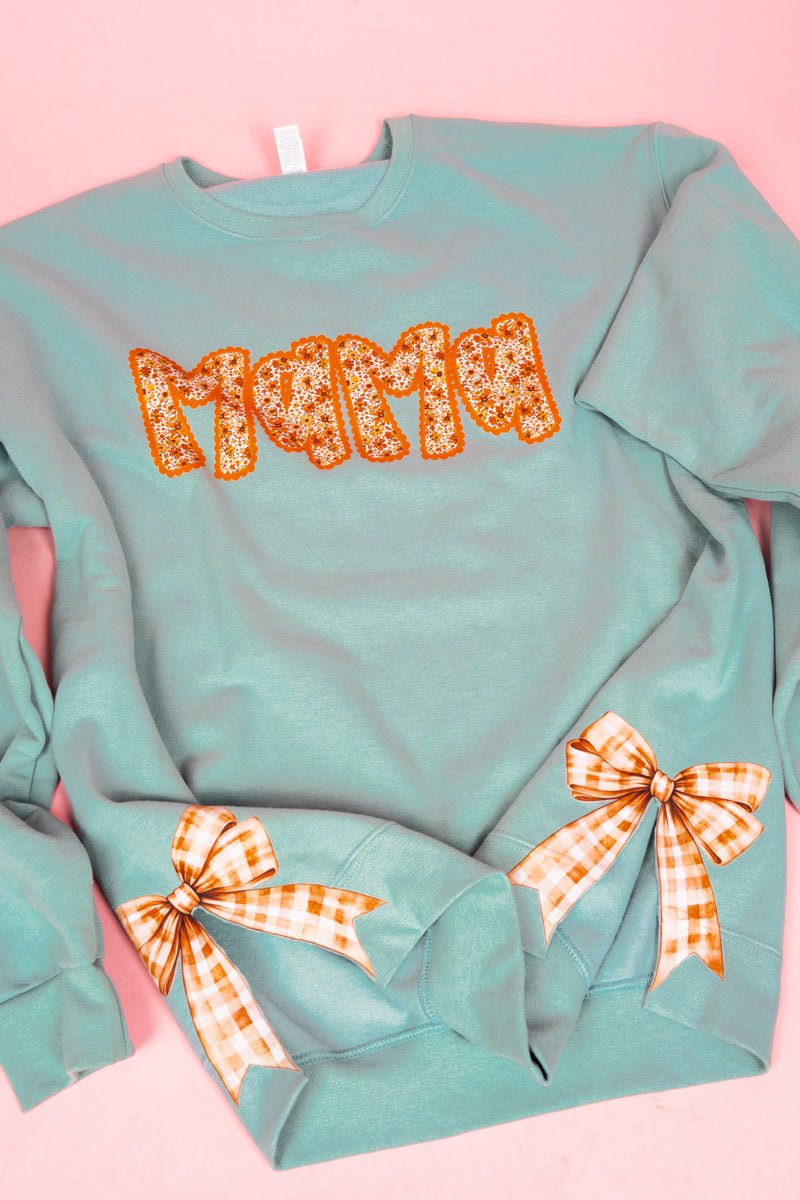 Side Bows Fall Custom Name Unisex NuBlend Crew Sweatshirt - Wholesale Accessory Market