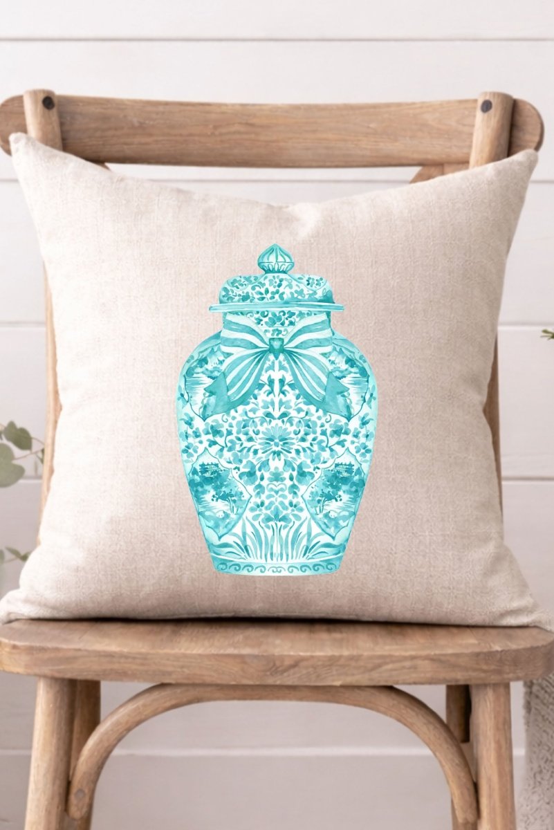 Ginger Jar Decorative Pillow Cover *Choose Your Color - Wholesale Accessory Market