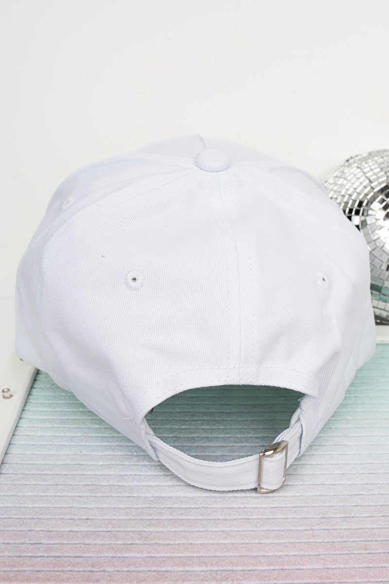 RBF Club Embroidered White & Black Cap - Wholesale Accessory Market