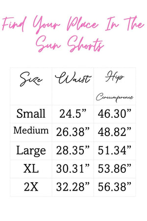 50% OFF! Find Your Place In The Sun Sage Running Shorts - Wholesale Accessory Market