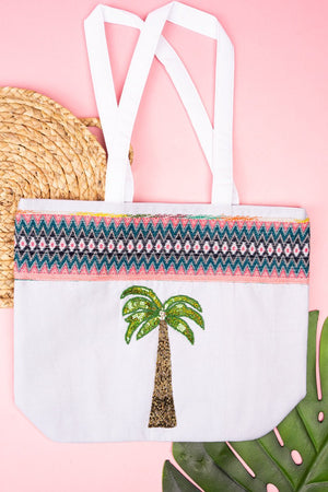 Pacific Palm Tote Bag - Wholesale Accessory Market