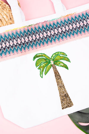 Pacific Palm Tote Bag - Wholesale Accessory Market