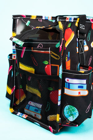 NGIL School's In Session Utility Tote with Black Trim - Wholesale Accessory Market
