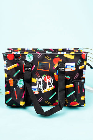 NGIL School's In Session Utility Tote with Black Trim - Wholesale Accessory Market