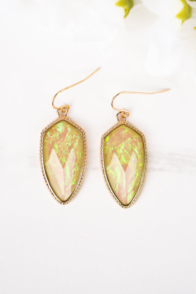 SALE! Lorelei Ivory Opal Petal Earrings - Wholesale Accessory Market