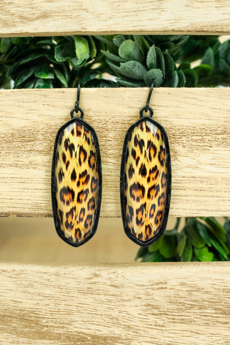 SALE! Brimley Bengal Black Earrings - Wholesale Accessory Market