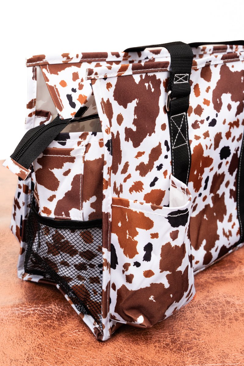 NGIL Caffe Moo-cha Utility Tote with Black Trim - Wholesale Accessory Market