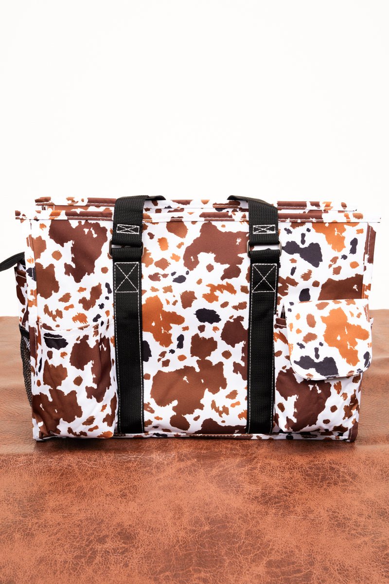 NGIL Caffe Moo-cha Utility Tote with Black Trim - Wholesale Accessory Market