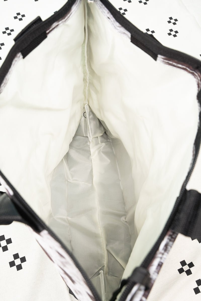 NGIL Moosic To My Ears with Black Trim Tote Bag - Wholesale Accessory Market