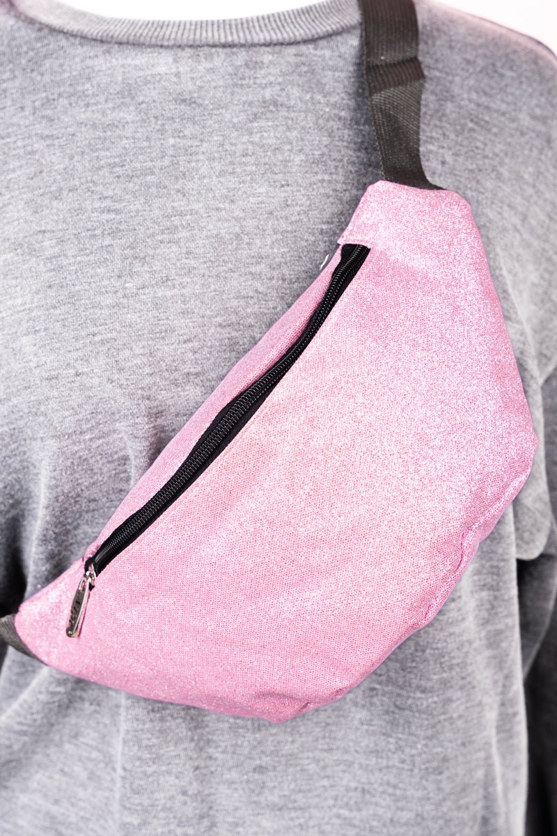 NGIL Pink Glitz & Glam Fanny Pack - Wholesale Accessory Market