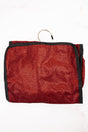 NGIL Red Glitz & Glam Roll Up Cosmetic Bag - Wholesale Accessory Market