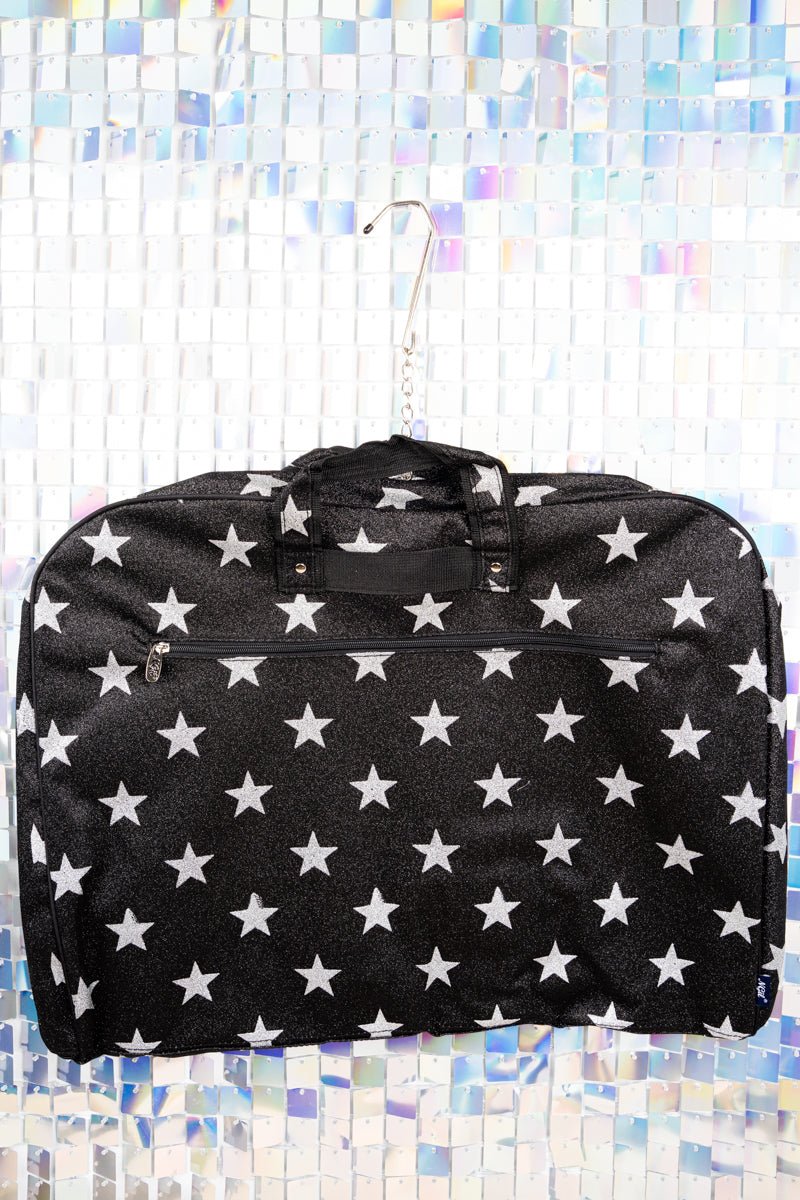 NGIL Black Starry Glitz & Glam Garment Bag - Wholesale Accessory Market