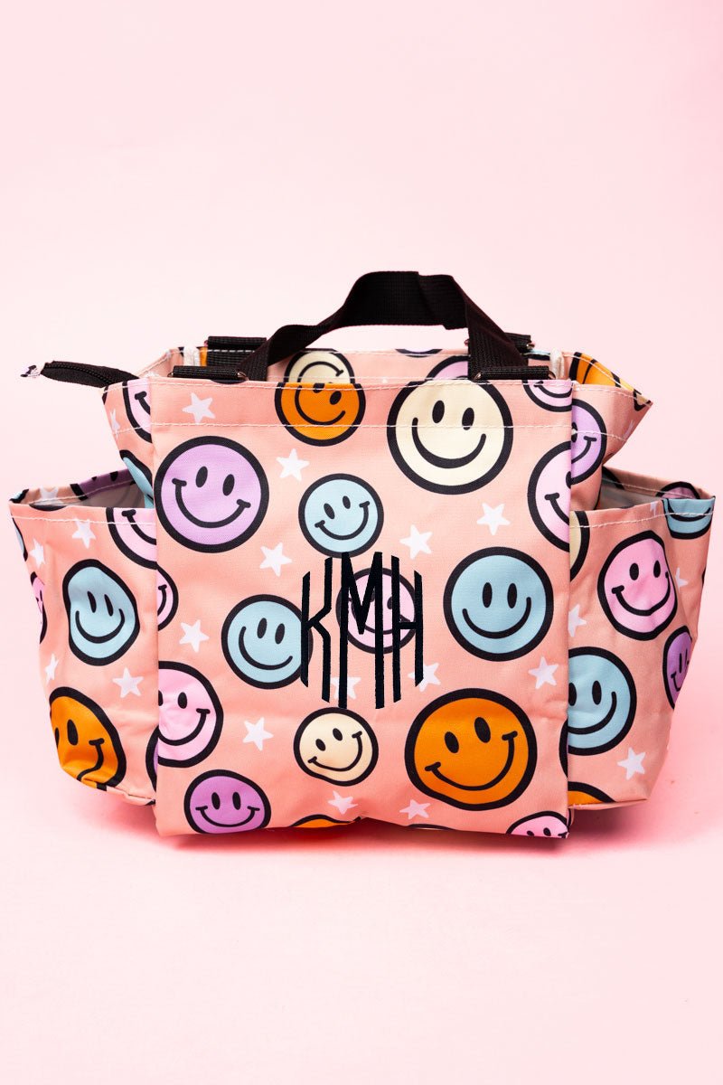 NGIL Put On A Happy Face Organizer Tote - Wholesale Accessory Market